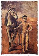 Boy Leading a Horse aka-NFT